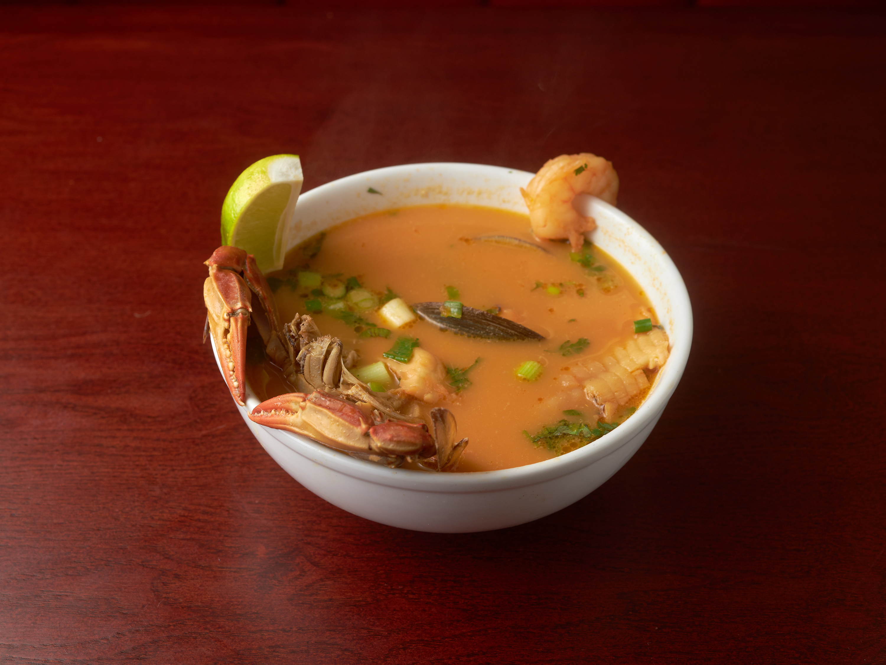 Order Sopa de Marisco food online from Don Miguel Restaurant store, Jamaica on bringmethat.com