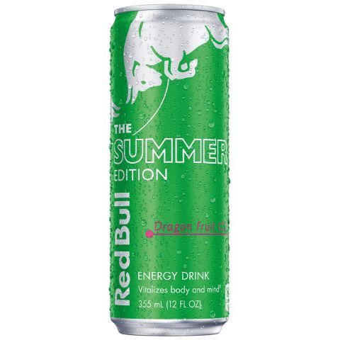 Order Red Bull Green Edition Dragon Fruit 12oz food online from 7-Eleven store, Aurora on bringmethat.com