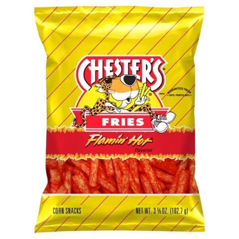 Order Chesters Hot Fries 3.625 oz food online from 7-Eleven store, Bellflower on bringmethat.com