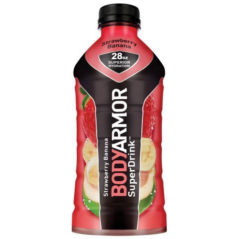 Order BODYARMOR Sports Drink, Strawberry Banana 28oz food online from 7-Eleven store, Natick on bringmethat.com