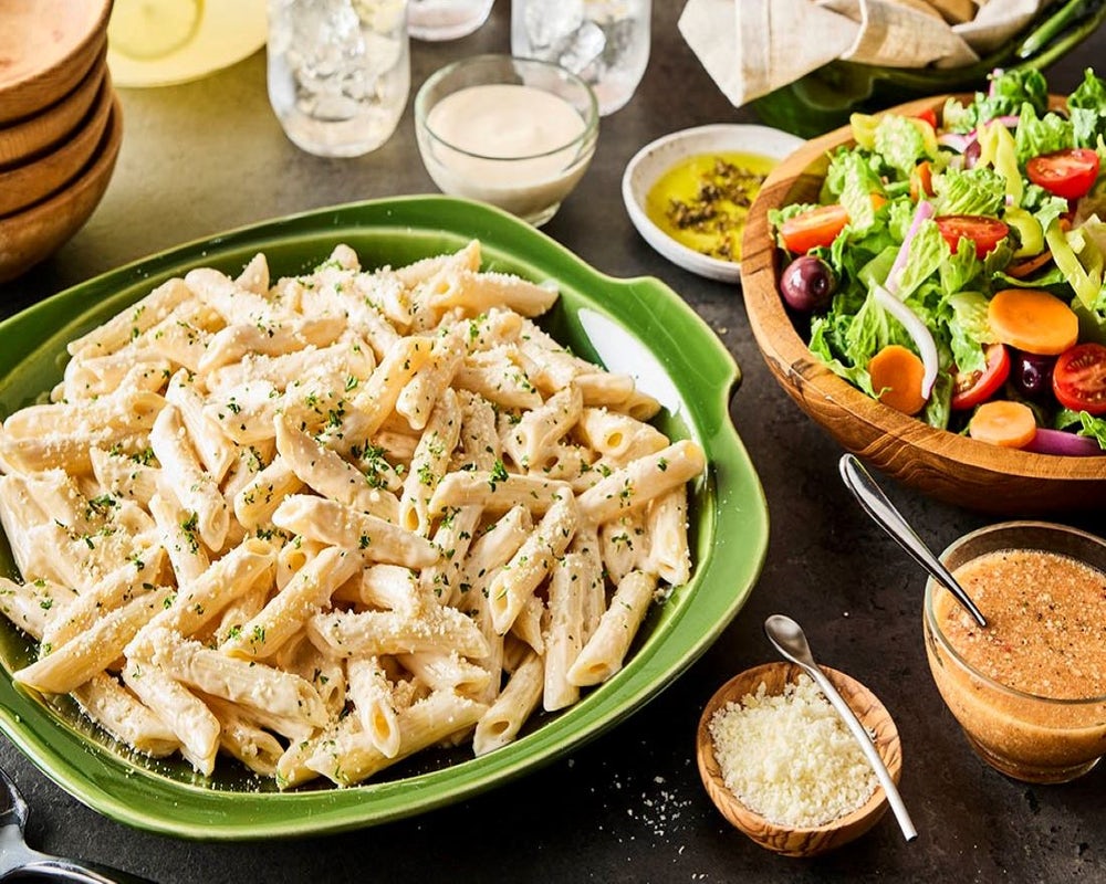 Order Family Bundle Penne Alfredo food online from Carrabba's Italian Grill store, Murrells Inlet on bringmethat.com