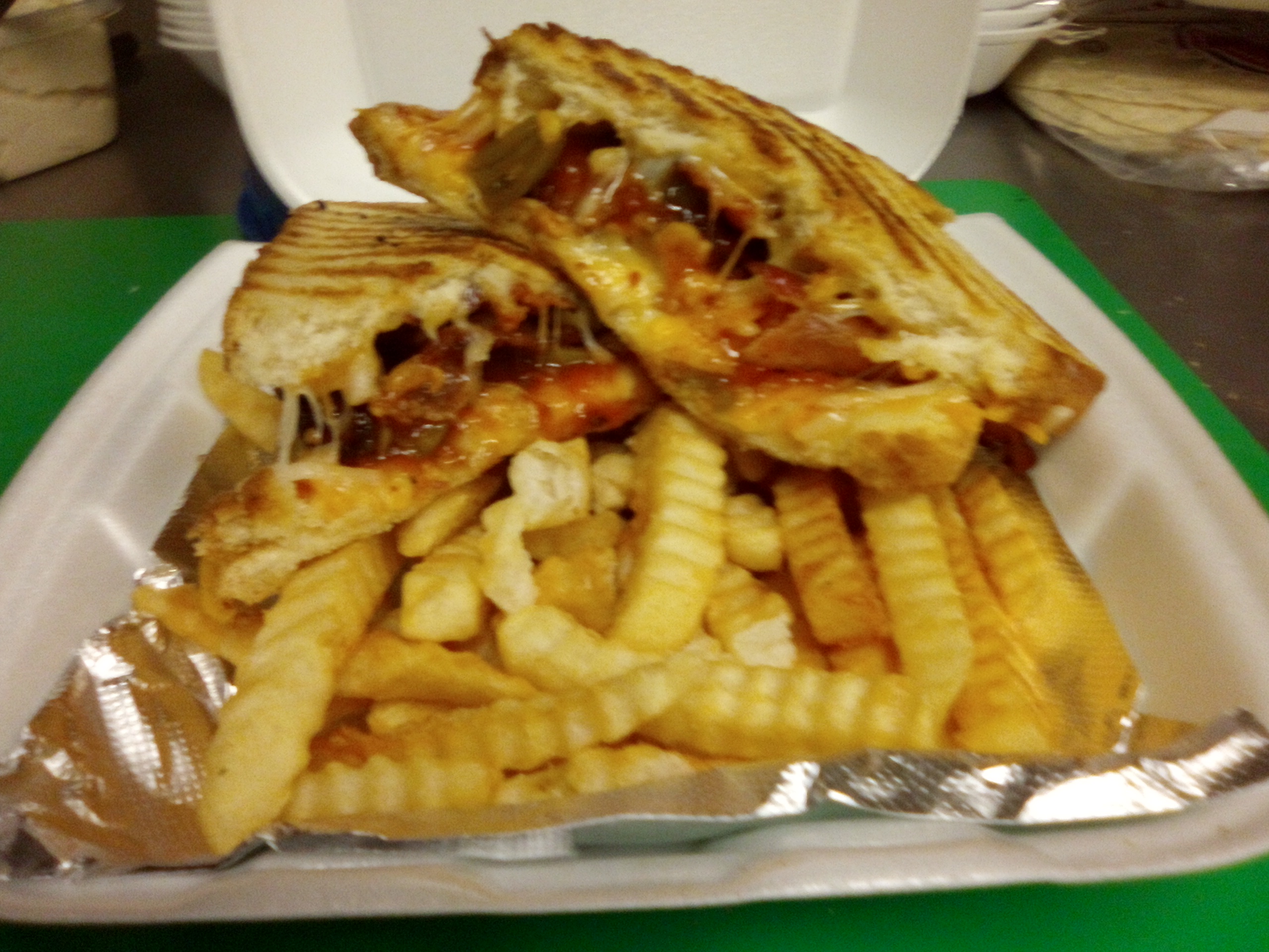 Order ANGRY CHICK MELT food online from The Grilled Cheese Factory store, Rochester on bringmethat.com