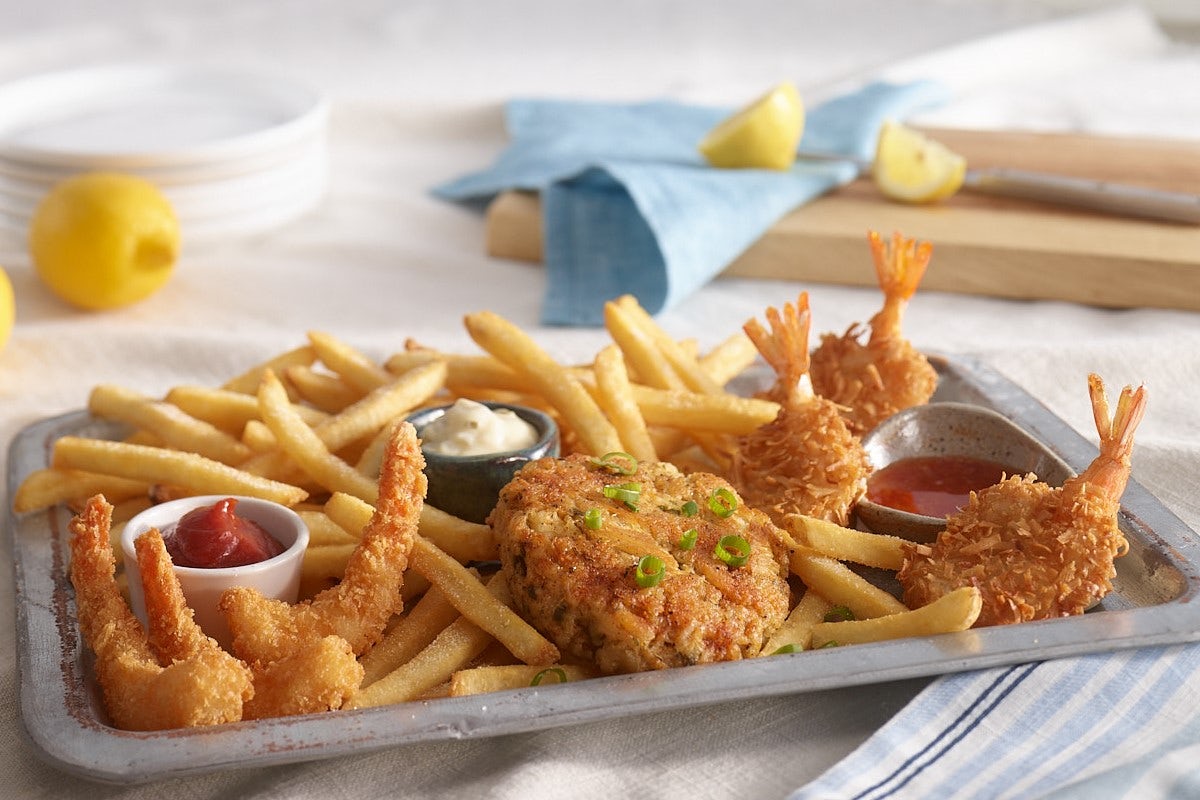 Order Seafood Platter food online from Ruby Tuesday store, Thomasville on bringmethat.com