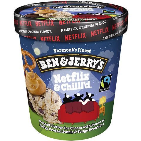 Order Ben & Jerry's Ice Cream Netflix & Chill'd 1 Pt food online from 7-Eleven store, Bellflower on bringmethat.com