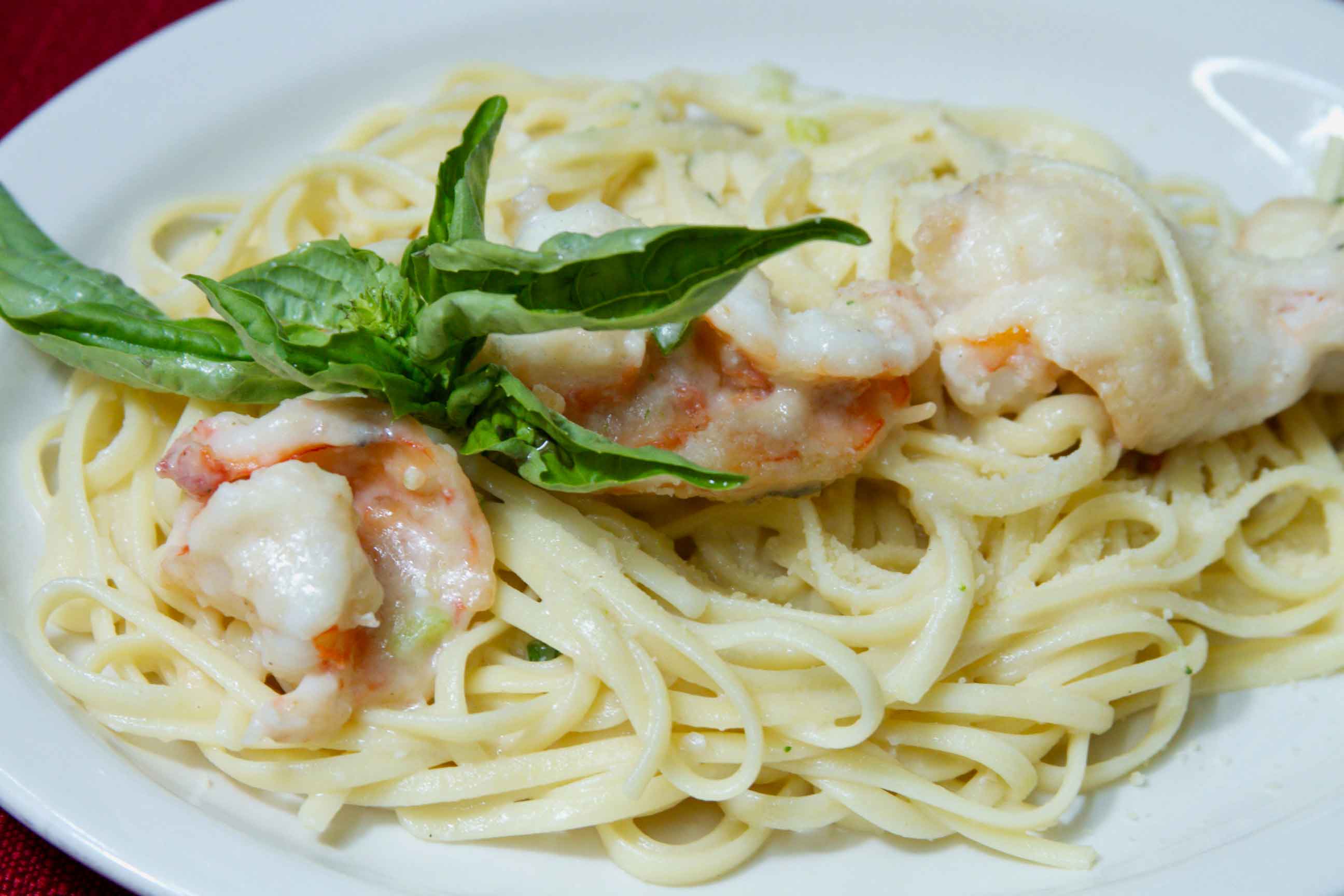 Order Shrimp Scampi with Pasta food online from Hms Bounty store, Los Angeles on bringmethat.com