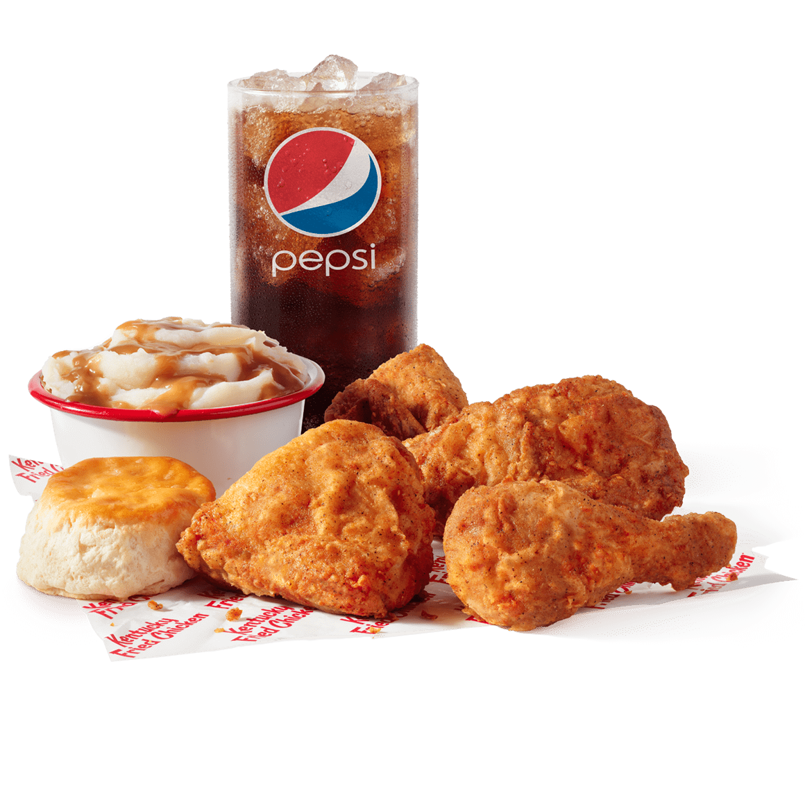 Order 4 pc. Chicken Combo food online from KFC store, Yadkinville on bringmethat.com