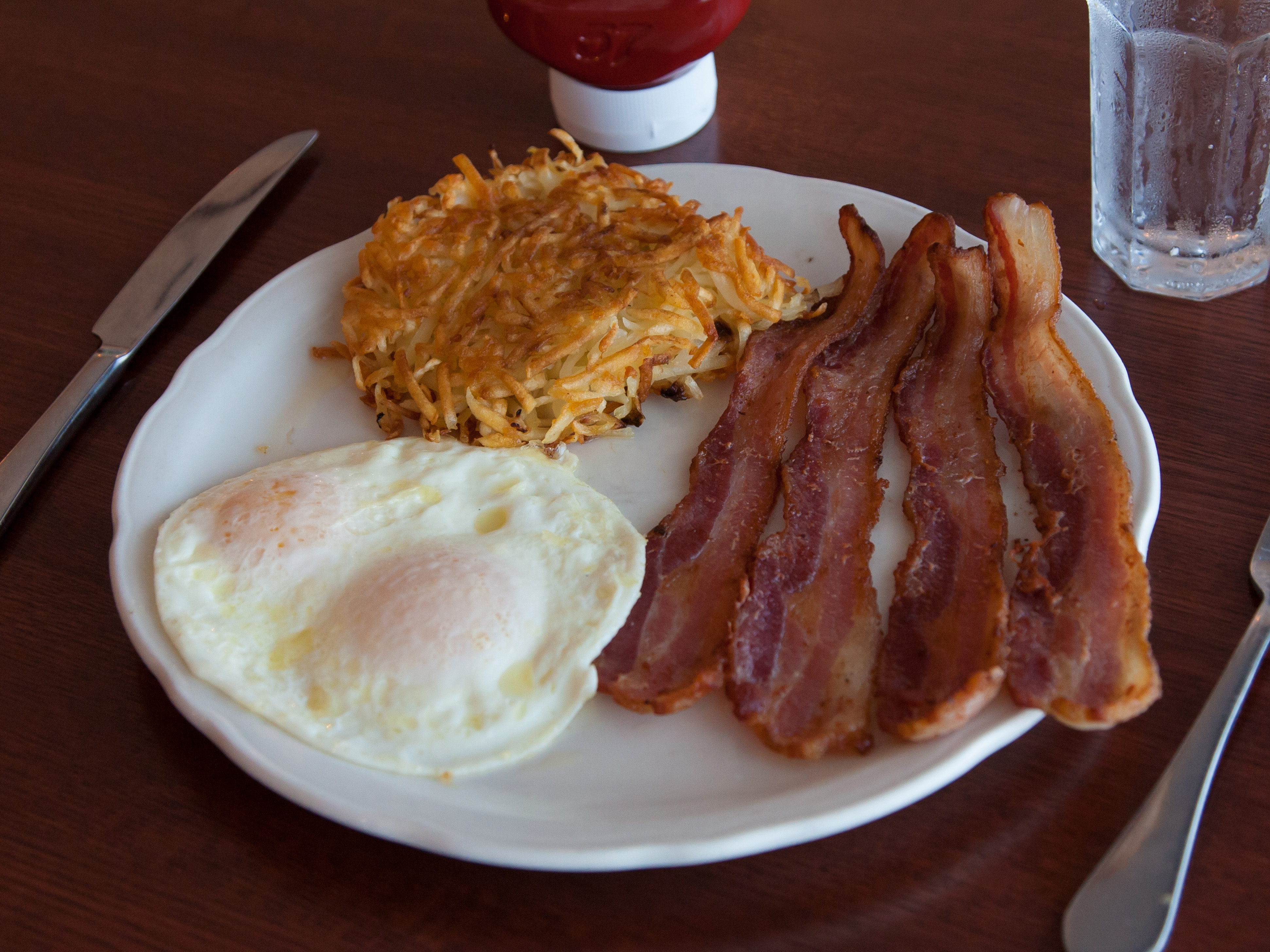 Order Thick Sliced Bacon and Eggs food online from Richard Walker's store, Schaumburg on bringmethat.com