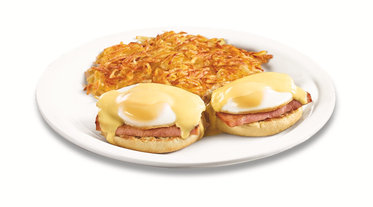 Order Classic Benny Breakfast  food online from Denny's store, Thomasville on bringmethat.com