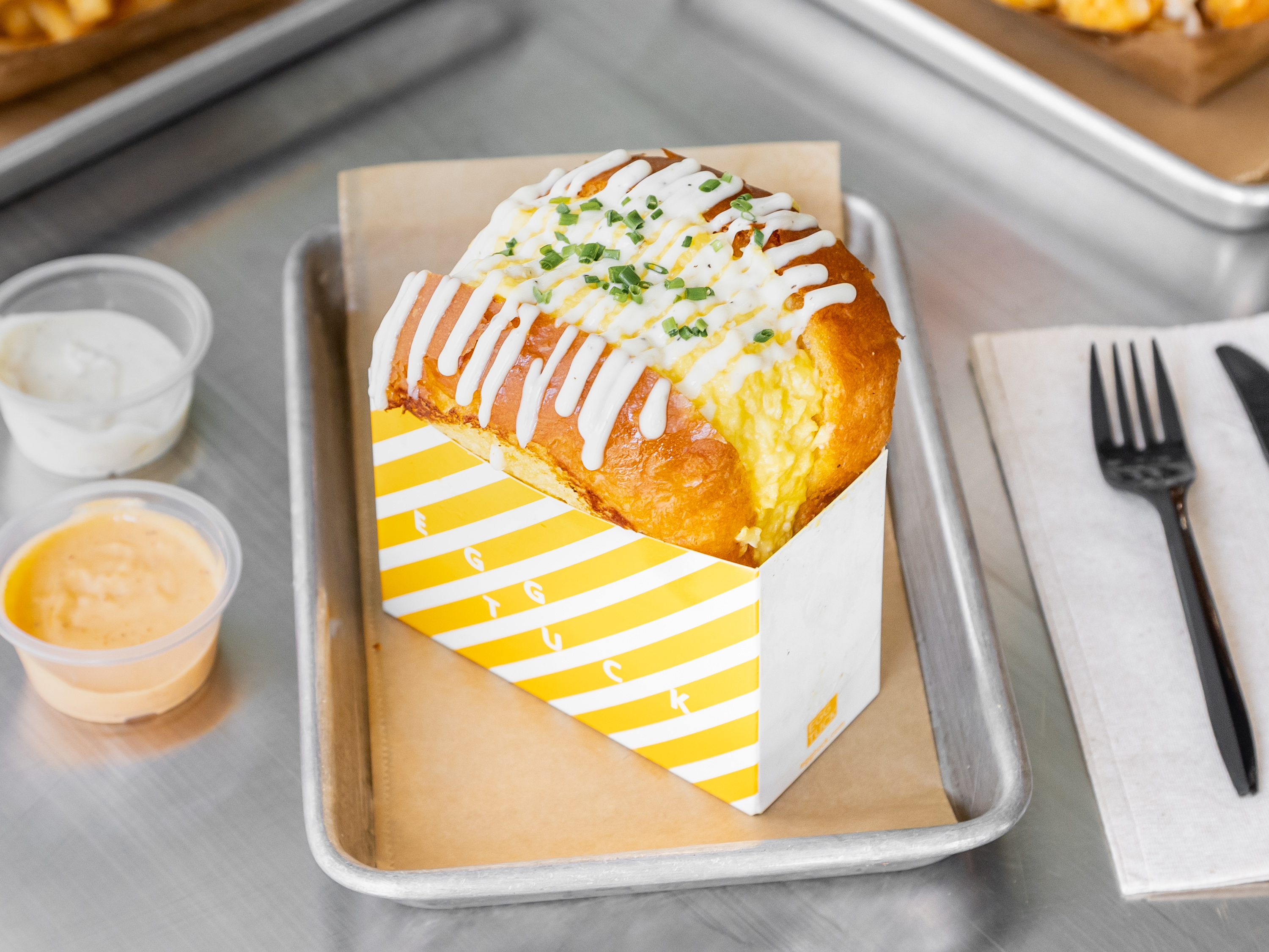 Order Sweet Egg Sandwich food online from Egg Tuck store, Los Angeles on bringmethat.com