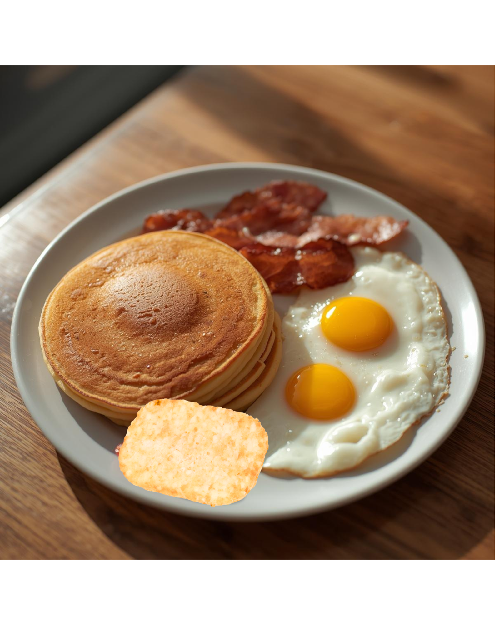Pancakes Breakfast Platter from Coffeeholics