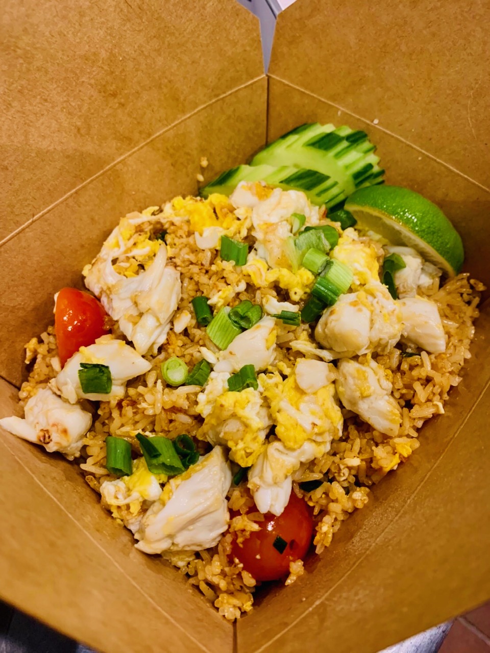 Order Crabmeat Fried Rice food online from Be More Thai store, Baltimore on bringmethat.com