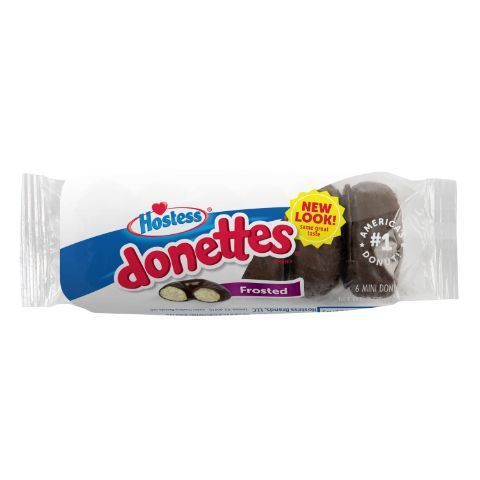 Order Hostess Donettes Frosted Chocolate 6 Count food online from 7-Eleven store, Charlotte on bringmethat.com