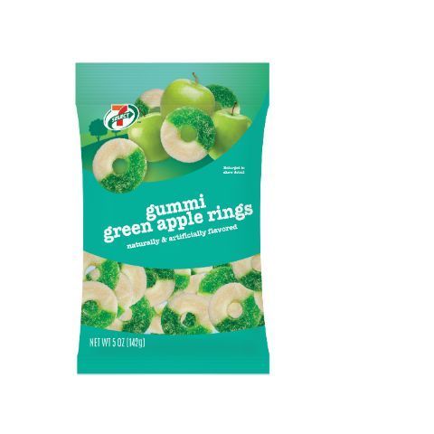 Order 7-Select Green Apple Rings 5oz food online from 7-Eleven store, Lynchburg on bringmethat.com