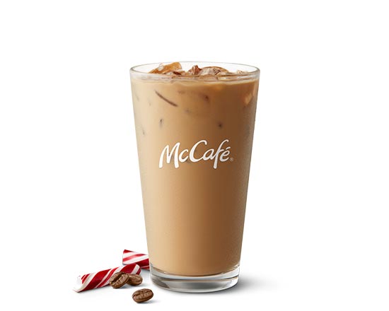 Order Iced Peppermint Coffee food online from McDonald's store, Hemet on bringmethat.com