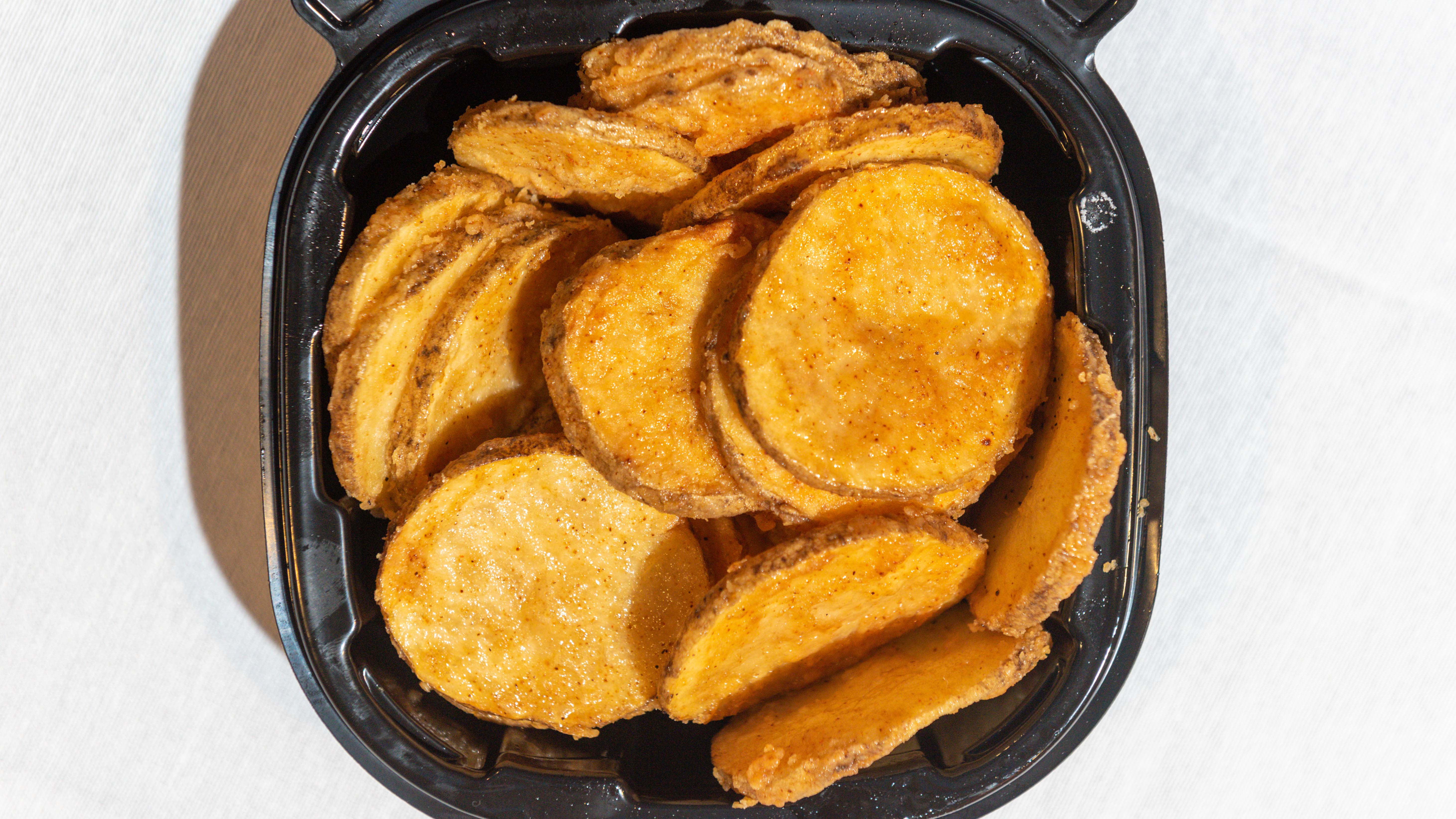 Order Potato Fritters food online from John Incredible Pizza store, Buena Park on bringmethat.com