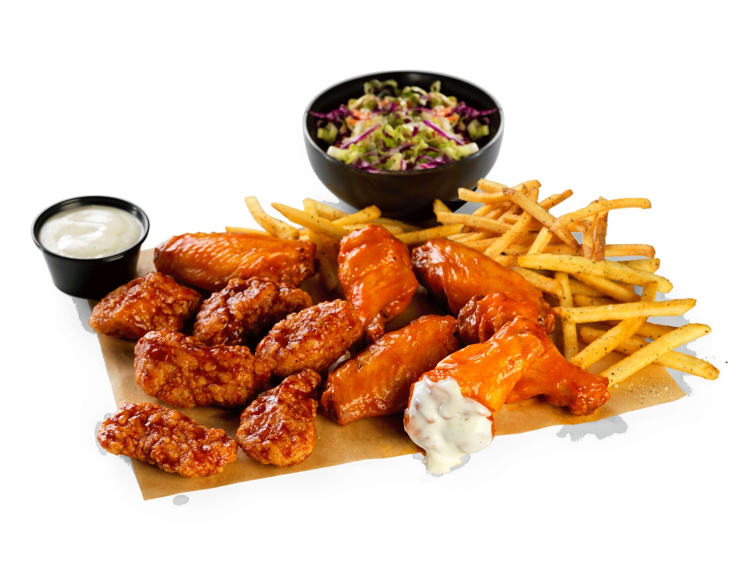 Order Traditional & Boneless Combo food online from Buffalo Wild Wings store, Wooster on bringmethat.com