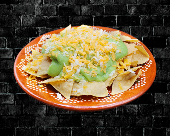 Order Cheese and Guacamole Nachos food online from Rivas Mexican Grill#4 store, Henderson on bringmethat.com