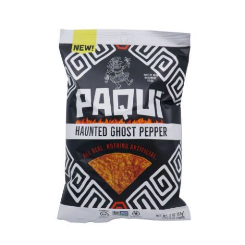Order Paqui Ghost Pepper Tortilla Chip 2oz food online from 7-Eleven store, Arlington on bringmethat.com