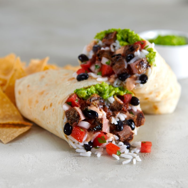 Order Burrito Especial With Grilled, USDA-Choice Steak food online from Rubio store, La Verne on bringmethat.com