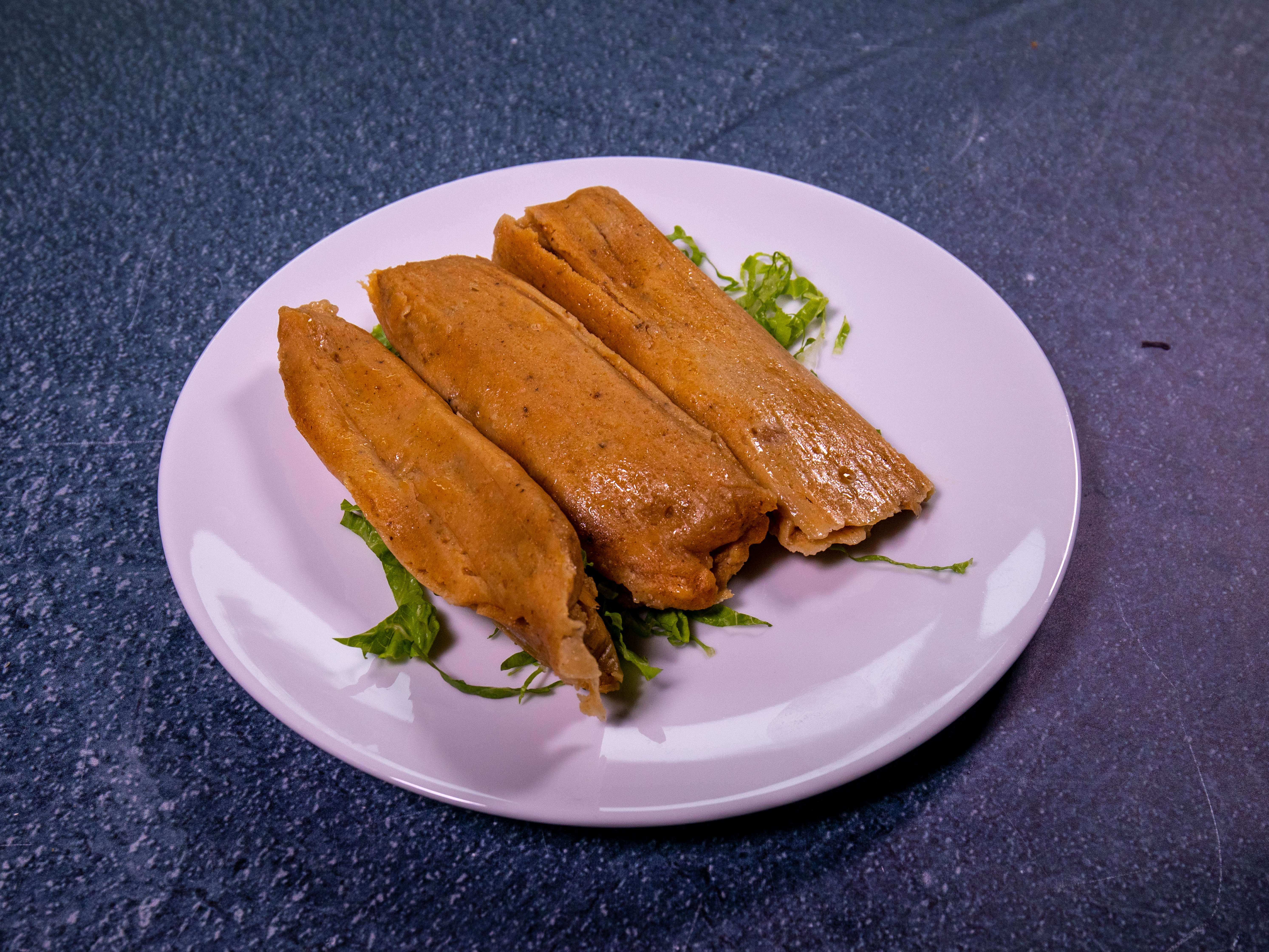 Order Brisket Tamales food online from Alamo Tamales to Go store, Webster on bringmethat.com