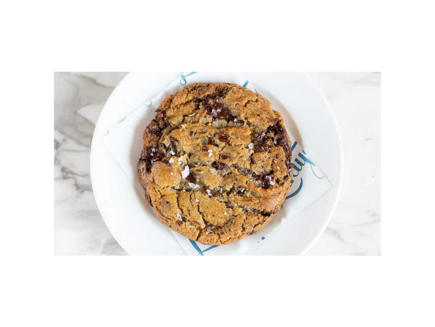 Order Salted Chocolate Chunk Cookie food online from Lafayette store, New York on bringmethat.com