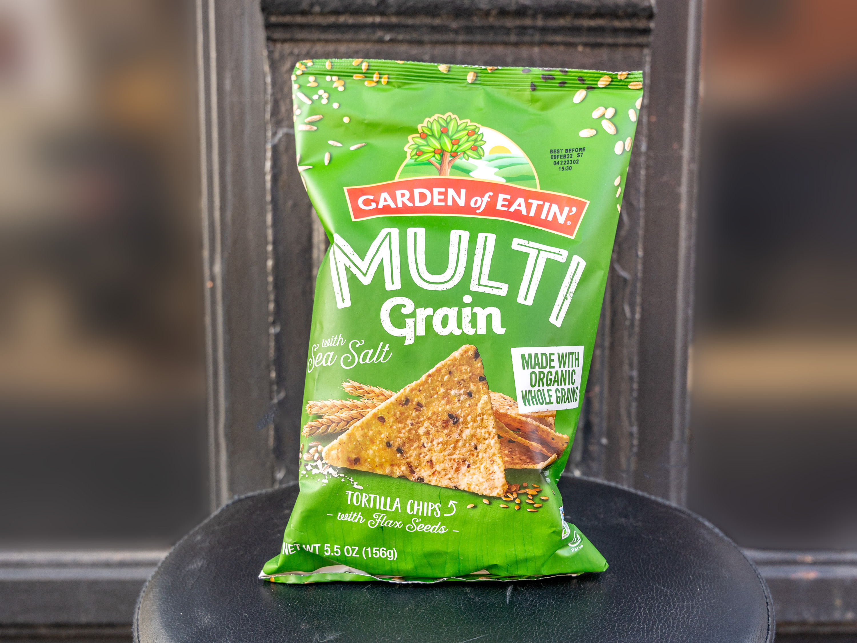 Order Garden of Eatin Chips Multi Grain - 5.5oz food online from Grocery Shopping Center store, Brooklyn on bringmethat.com