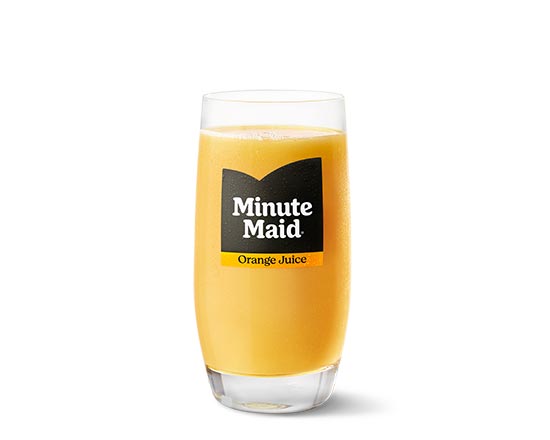 Order Minute Maid® Orange Juice food online from McDonald's store, Saint Paul on bringmethat.com