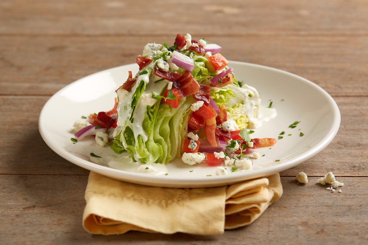 Order House Wedge Salad food online from BJ's Restaurant & Brewhouse store, Waco on bringmethat.com