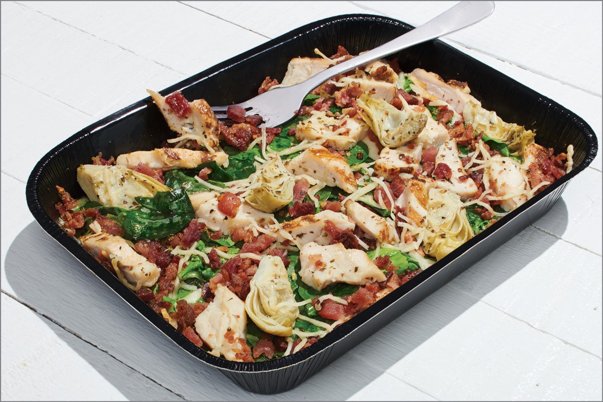 Order Chicken Bacon Artichoke (Keto Friendly) - Baking Required food online from Papa Murphy Pizza store, Glendale on bringmethat.com