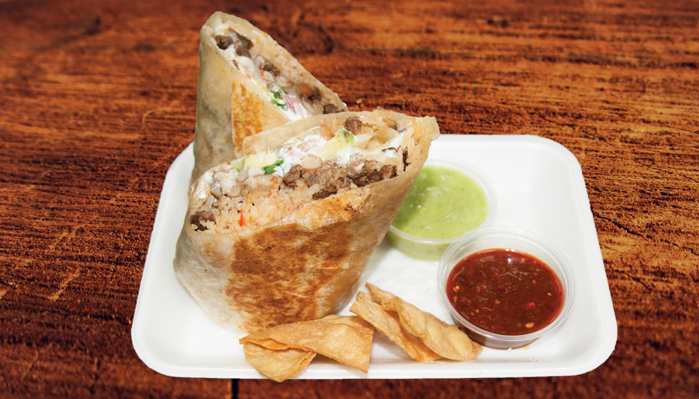 Order Super Burrito food online from Pacheco Tacos store, Los Angeles on bringmethat.com