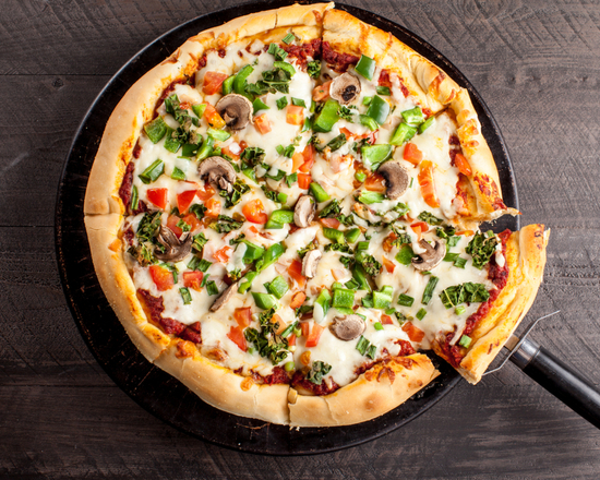 Order Veggie Pizza food online from Pasta House store, Brentwood on bringmethat.com