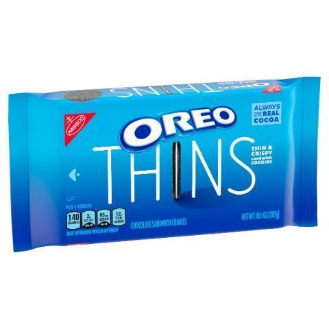Order Nabisco Oreo Thin Pack 10.1oz food online from 7-Eleven store, Wakefield on bringmethat.com