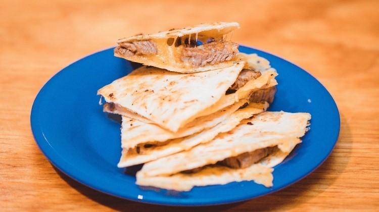 Kids Steak Quesadilla from Cabo Fish Taco Baja Seagrill