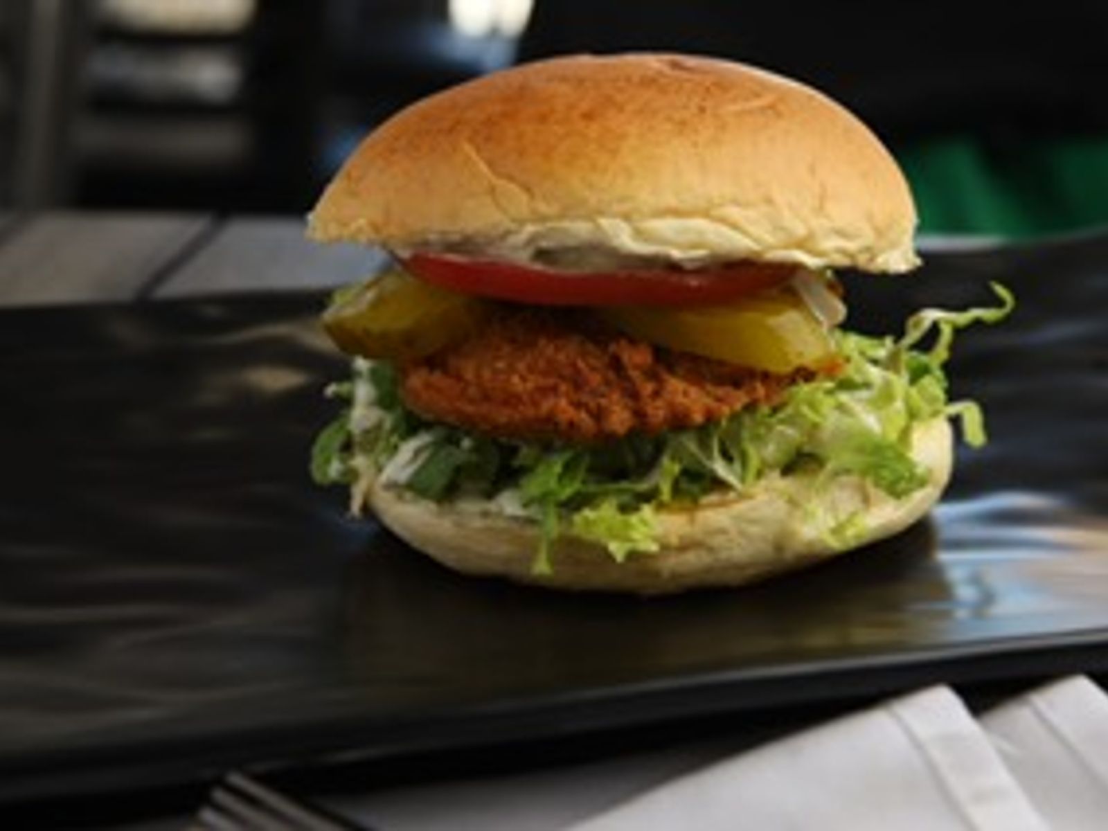 Order Spicy Chicken Sandwich food online from Halal Munchies store, Queens on bringmethat.com