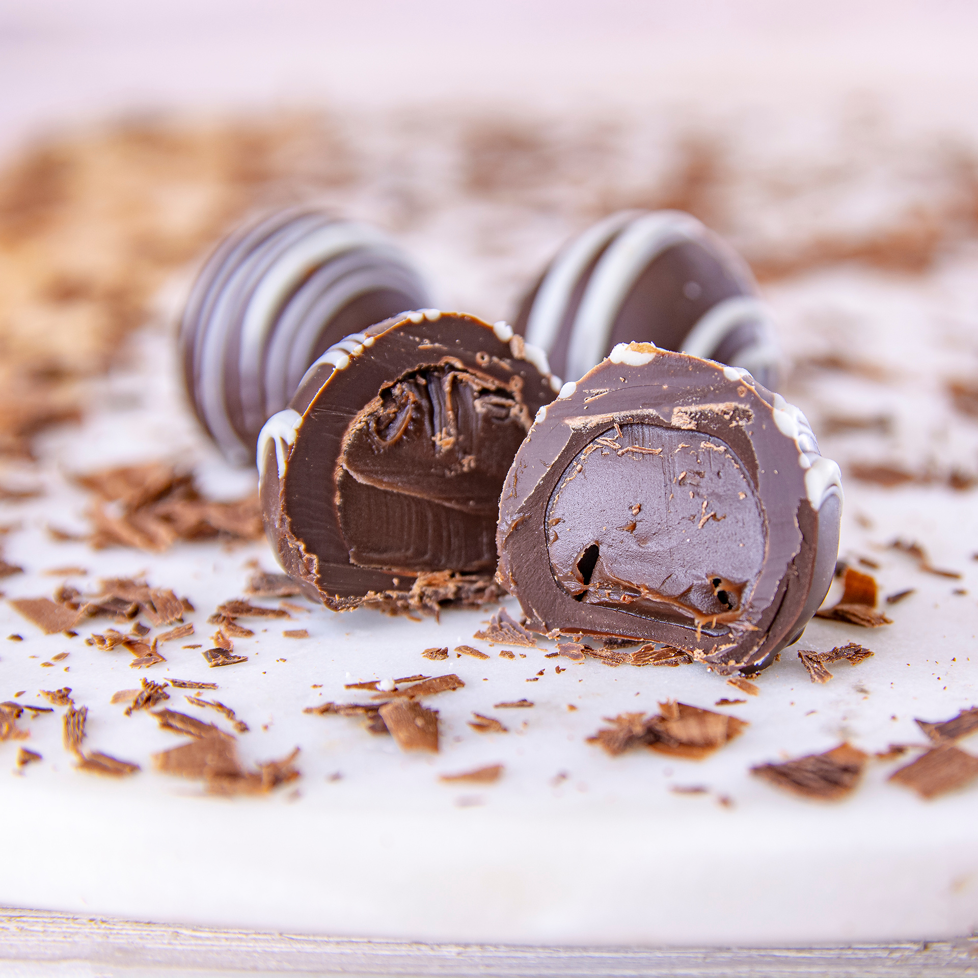 Order Coffee Bite-Size Truffle, Dark Chocolate food online from Wockenfuss Candies store, Columbia on bringmethat.com