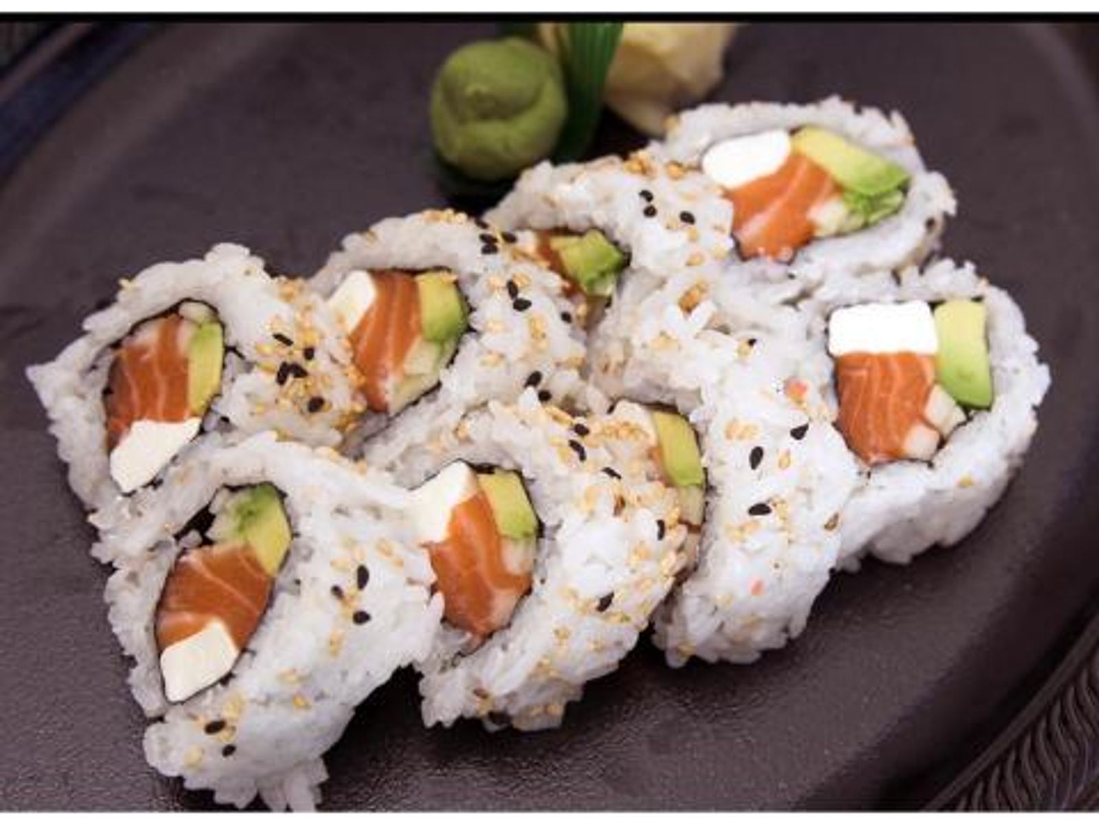 Order Philadelphia Roll food online from Takumi Hibachi Sushi & Lounge store, Bay Shore on bringmethat.com