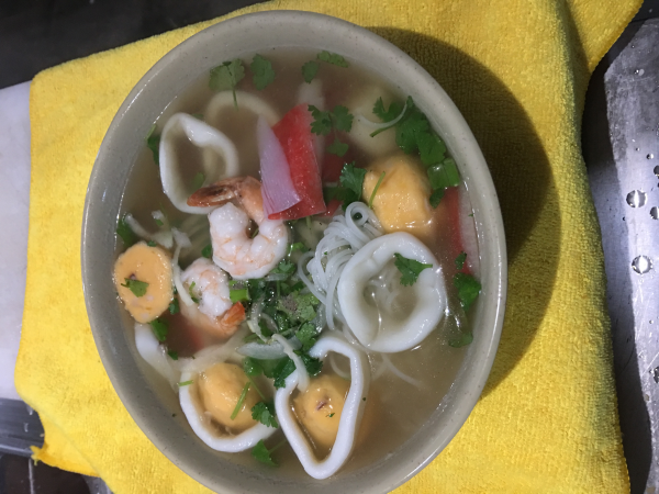 Order Seafood Noodle Soup food online from The Asian Cafe store, Murphys on bringmethat.com