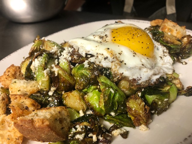 Order Brussel Sprout Caesar food online from Rebellion On The Pike store, Arlington on bringmethat.com