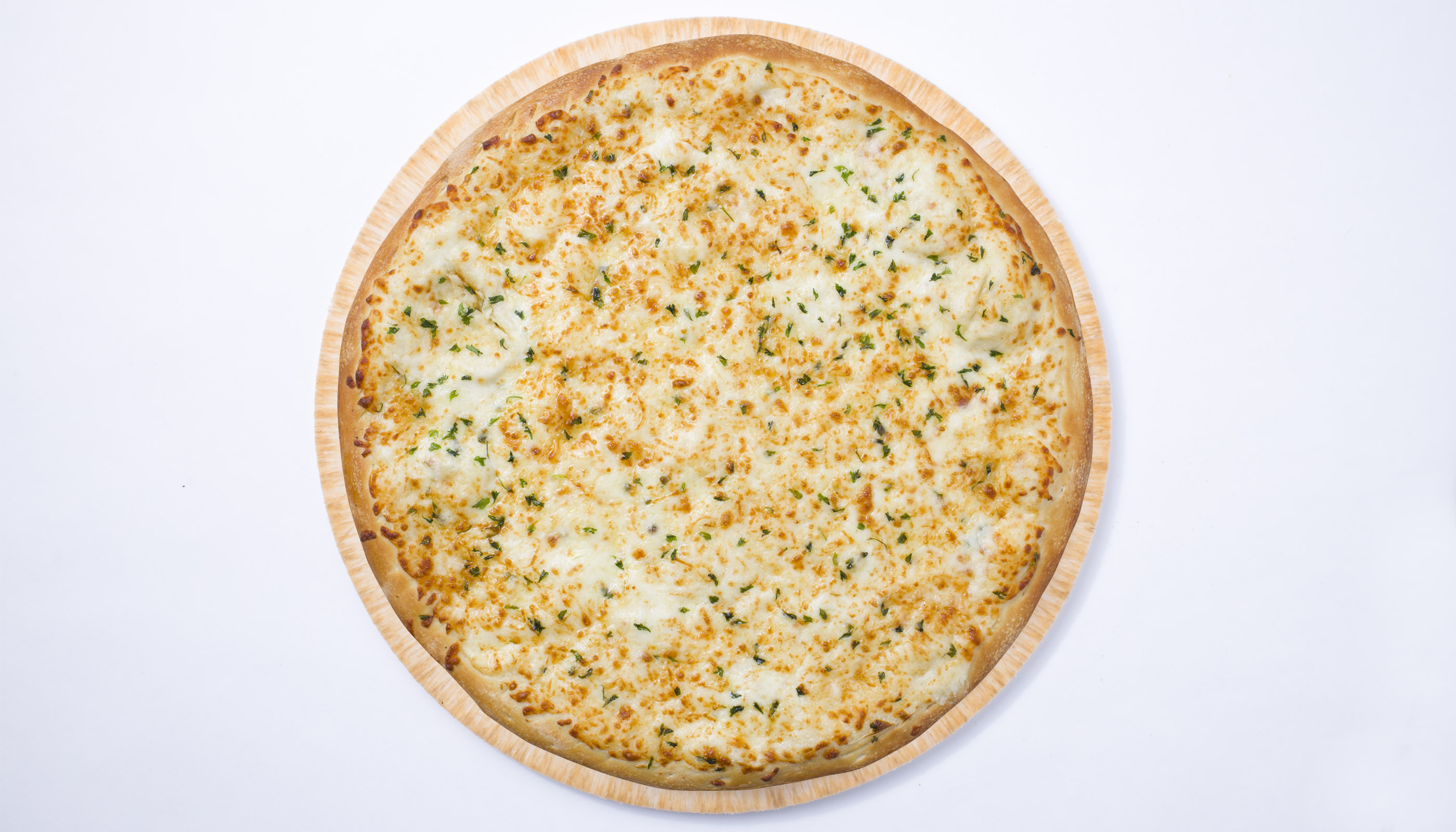 Order Large Alfredo Pizza food online from John Incredible Pizza store, Buena Park on bringmethat.com