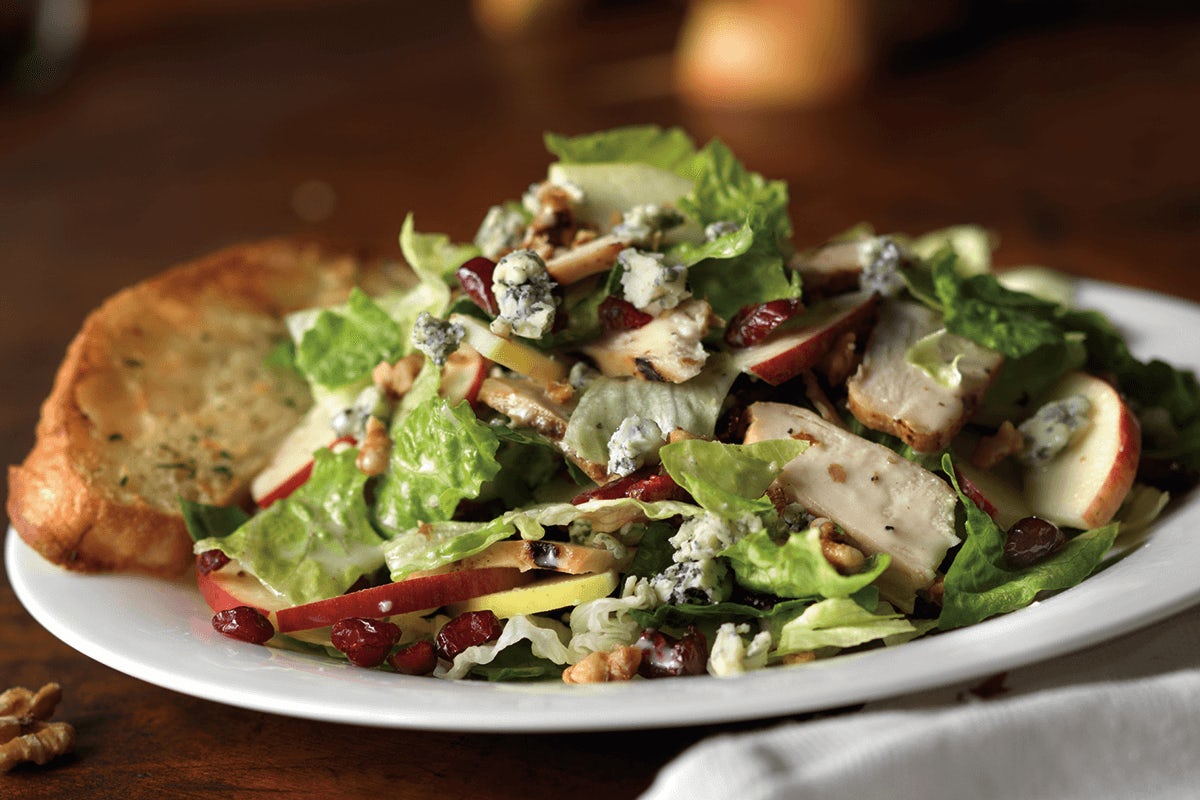 Order ROASTED CHICKEN & APPLE WALNUT SALAD food online from Old Chicago 66 store, Lakewood on bringmethat.com